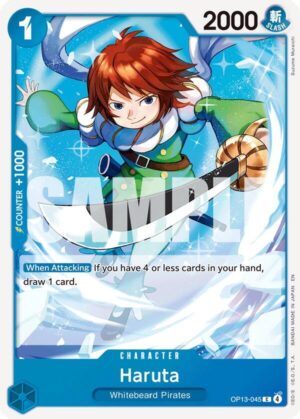 Haruta - Carrying On His Will (OP13-045 C)