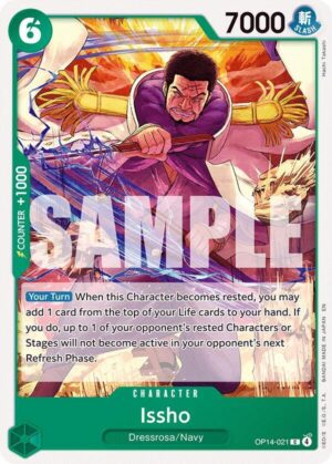 Issho - OP14-021 - The Azure Sea's Seven (OP14-021 C)