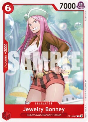Jewelry Bonney - The Azure Sea's Seven (OP14-007 C)