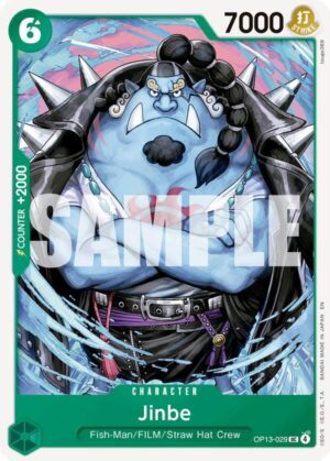 Jinbe - Carrying On His Will (OP13-029 UC)