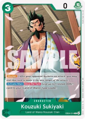 Kouzuki Sukiyaki - The Azure Sea's Seven (EB04-014 C)