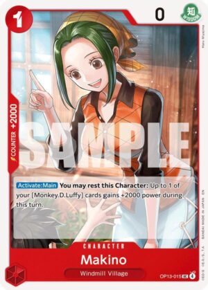 Makino - Carrying On His Will (OP13-015 UC)