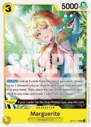 Marguerite - The Azure Sea's Seven (OP14-113 UC)