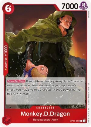 Monkey.D.Dragon - Carrying On His Will (OP13-017 R)