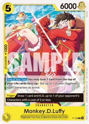 Monkey.D.Luffy (Store Tournament 2025 Vol. 4) - One Piece Promotion Cards (P-106 P)