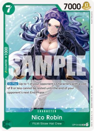Nico Robin - Carrying On His Will (OP13-032 UC)