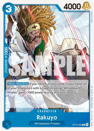 Rakuyo - Carrying On His Will (OP13-055 C)