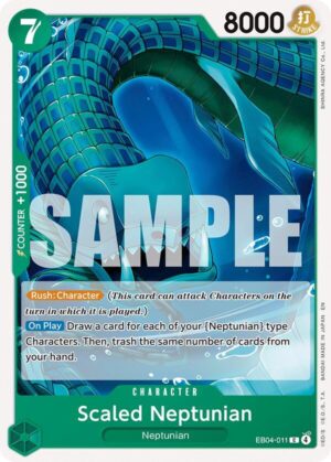 Scaled Neptunian - The Azure Sea's Seven (EB04-011 C)