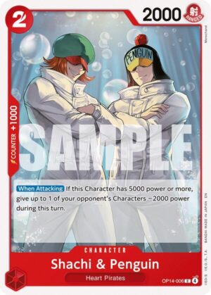 Shachi & Penguin - The Azure Sea's Seven (OP14-006 C)