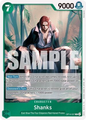 Shanks - The Azure Sea's Seven (OP14-027 R)