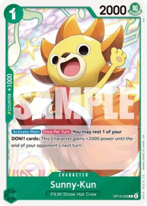 Sunny-Kun - Carrying On His Will (OP13-026 C)