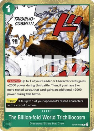 The Billion-fold World Trichiliocosm (Jolly Roger Foil) - Premium Booster -The Best- (OP06-038 UC)