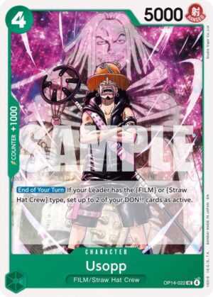 Usopp - The Azure Sea's Seven (OP14-022 UC)