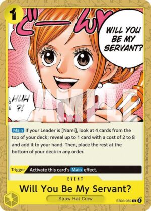 Will You Be My Servant? - Extra Booster: One Piece Heroines Edition (EB03-060 C)