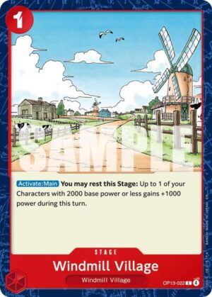 Windmill Village - Carrying On His Will (OP13-022 C)