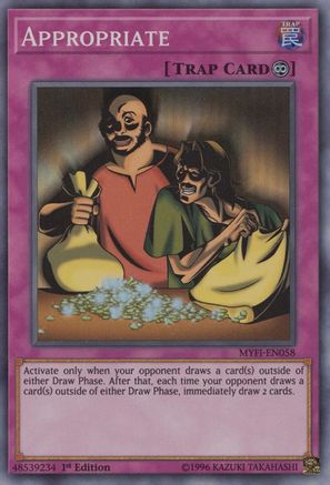 Appropriate (MYFI-EN058) - Mystic Fighters Super Rare