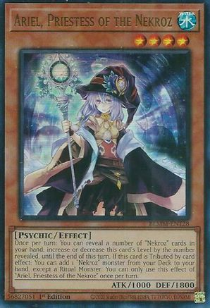 Ariel, Priestess of the Nekroz (BLMM-EN128) - Battles of Legend: Monster Mayhem Ultra Rare