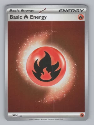 Basic Fire Energy (COSMOS HOLO) - MEE002 - Prize Pack Series Cards