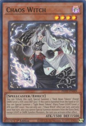 Chaos Witch (PHHY-EN009) - Photon Hypernova Super Rare