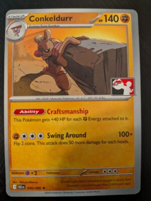 Conkeldurr - 049/086 - Prize Pack Series Cards (ESPAÑOL)