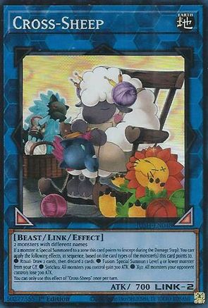 Cross-Sheep (Super Rare) (JUSH-EN048) - Justice Hunters Super Rare