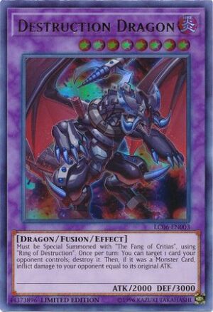 Destruction Dragon - LC06-EN003 (LC06-EN003) - Legendary Collection Kaiba Ultra Rare