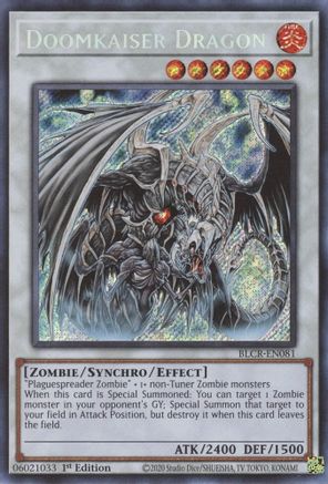 Doomkaiser Dragon (BLCR-EN081) - Battles of Legend: Crystal Revenge Secret Rare