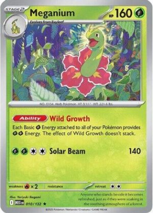 Meganium 010/132 - Holo Rare