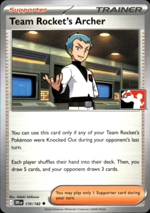 Team Rocket's Archer - Prize Pack Series Cards (ESPAÑOL)