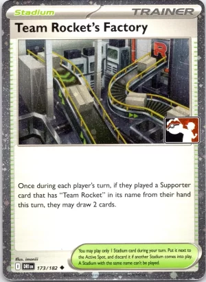Team Rocket's Factory - Prize Pack Series Cards (FOIL)