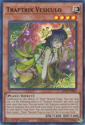 Traptrix Vesiculo (MP22-EN063) - 2022 Tin of the Pharaoh's Gods Super Rare