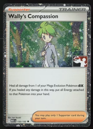 Wally's Compassion - 132/132 - Prize Pack Series Cards (FOIL) (ESPAÑOL)