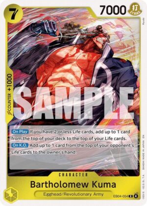 Bartholomew Kuma (EB04-054) - Adventure on Kami's Island (EB04-054 R)