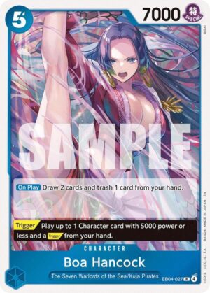 Boa Hancock - EB04-027 - The Azure Sea's Seven (EB04-027 R)