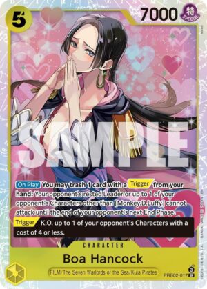 Boa Hancock - Premium Booster -The Best- Vol. 2 (PRB02-017 SR)