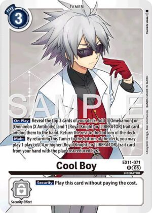 Cool Boy - Dawn of Liberator (EX11-071 R)