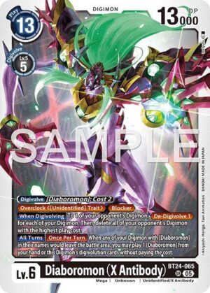 Diaboromon (X Antibody) - Time Stranger (BT24-065 SR)