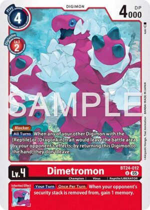 Dimetromon - Time Stranger (BT24-012 U)
