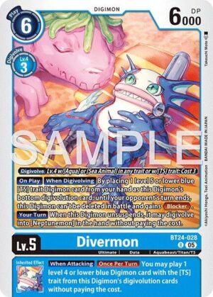 Divermon - Time Stranger (BT24-028 R)