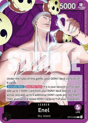 Enel (OP15-058) - Adventure on Kami's Island (OP15-058 L)