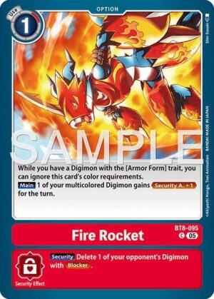 Fire Rocket (Reprint) - Advanced Booster Digimon Generation (AD-01)