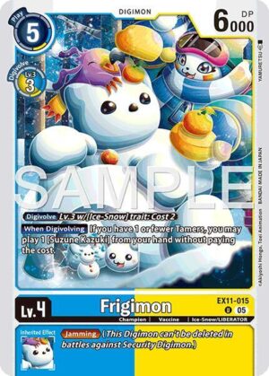 Frigimon - Dawn of Liberator (EX11-015 U)