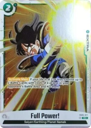 Full Power! (Tournament Pack 06) - Tournament and Championship Promos (DBSFW_TPR)