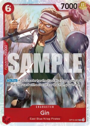Gin - Adventure on Kami's Island (OP15-007 SR)