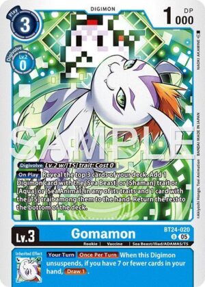Gomamon - Time Stranger (BT24-020 U)