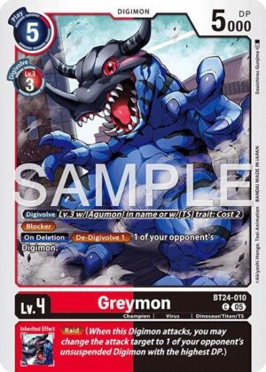 Greymon - Time Stranger (BT24-010 C)