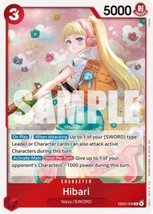 Hibari - Extra Booster: One Piece Heroines Edition (EB03-008 R)