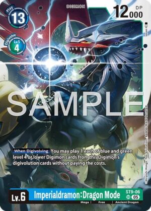 Imperialdramon: Dragon Mode - ST9-06 (Reprint) - Advanced Booster Digimon Generation (AD-01)