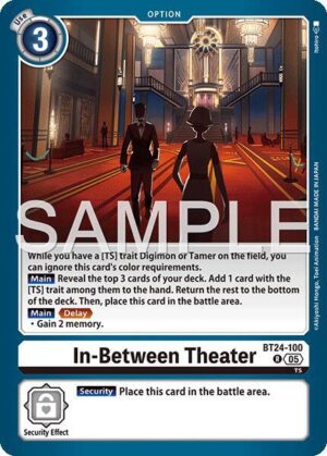 In-Between Theater - Time Stranger (BT24-100 R)