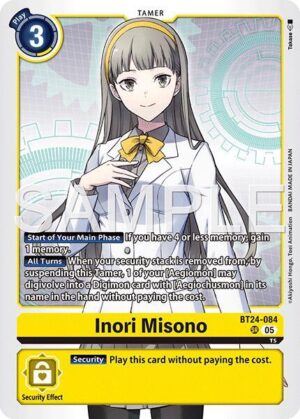 Inori Misono - Time Stranger (BT24-084 SR)